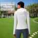 Women's Slim-Fit Hooded Yoga Jacket – Quick-Dry Workout Top For Running & Pilates (S-XXL, 8 Colors, Nylon-Spandex Blend, Lightweight & Breathable)_ecoleips.com