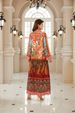 New Middle East Ethnic Style V-Neck Long Sleeve Printed Dress, Loose Fit Maxi Dress For Women, Fashionable And Comfortable_ecoleips.com