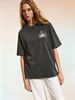 Women's Relaxed Fit Washed T-Shirt, Lightweight Casual Summer Essential Top_ecoleips.com