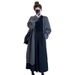 Autumn New Korean Fashion Vest + Cardigan Sweater Two-Piece Set Maternity Dress_ecoleips.com