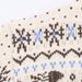 Korean-Inspired Christmas Deer Knit Sweater – Cozy High Neck Pullover With 3D Embroidery, Oversized Fit & Soft Polyester Blend_ecoleips.com