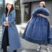 Women's Clothing Cotton Jacket Long Loose Embroidery, Detachable, New Style, Plus Velvet Workwear, Cotton Padded Jacket, Thickened Coat_ecoleips.com