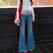 Premium Maternity Stretch Jeans – Extended Length For Tall Moms (Soft Cotton Blend, Dual Belly Support)_ecoleips.com
