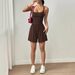 European And American Cross-Border 2026 New Women's Casual Strapless Jumpsuit Summer Loose Shorts_ecoleips.com