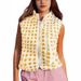 Aria Basics European American Cross-border Autumn And Winter Best-selling Waffle Fleece Vest, Sleeveless High-neck Zippered_ecoleips.com
