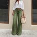 Retro Washed Wide Leg Jeans European American Style Loose Fit Slimming Height Enhancing Women's Denim_ecoleips.com