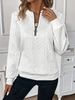 Women's Pullover Casual Zipper Sweatshirt Bulk Discount_ecoleips.com