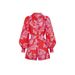 Women's Loose Fitting Casual Puff Sleeve Jumpsuit with Tie Waist Linen Blend Romper for Spring/Summer_ecoleips.com