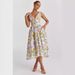 2026 Summer New Slim Fit Strap Long European And American Style Fashion Printed V-neck Elegant Dress_ecoleips.com