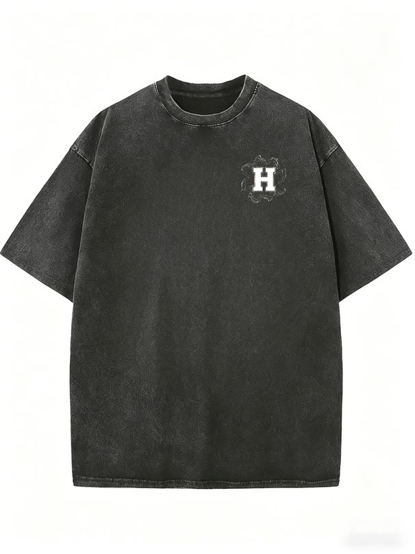 Women's Vintage Washed Everyday Tee, Comfortable Short Sleeve Fashion Shirt_ecoleips.com