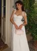 Blifanbo Spaghetti Strap Sexy Maxi Dress For Women Elegant High Waist Slim Patchwork Robe Sleeveless Backless Club Party Dress_ecoleips.com