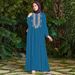 Women's Fashion Print Dress Autumn New Style Foreign Trade Clothing_ecoleips.com