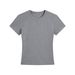 Summer Shoulder Slim And Thin Solid Color Short-sleeved Women's Crew Neck Short T-shirt Spice Girl Tight Clothes Inside Base_ecoleips.com
