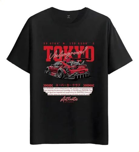 Women's T-Shirts Tshirt Muscle Freaks Tokyo Underground Car Style_ecoleips.com