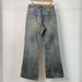 Women's Clothing Heavy Retro Dirty Dyed Distressed Jeans Men's Fashion Straight Slim Trousers_ecoleips.com
