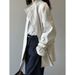 Yanshuang British Style Stand Collar Trench Women, Loose Casual Tie Waist Short Coat For Autumn 82585_ecoleips.com