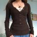 American Retro Lace Patchwork Two-Piece Button Long Sleeve Hot Girl Color Block Waist Slimming Versatile Knitted_ecoleips.com