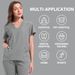 Women's Clothing Lightweight Surgical Gowns, Dental Surgical Gowns, Veterinary Scrub Gowns Laboratory Hand Washing Gowns With Pockets_ecoleips.com