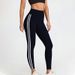European And American Style Side-striped High-waisted Yoga Pants For Women, Tummy Control, Butt-lifting, Running,_ecoleips.com