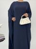 Women's Clothing Waist Bat Sleeve Dress Waist Bat Sleeve Dress_ecoleips.com