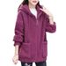 Women's Clothing Fleece Hooded Zip-Up Sweatshirt - Cozy Winter Pullover With Pockets, Oversized Lazy Style, Soft Sherpa Lining (Multiple Colors)_ecoleips.com