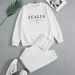 Women's Clothing Sweatshirt women's fashion new hot style autumn and winter plus velvet round neck suit_ecoleips.com