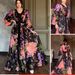 Women's Clothing Spring And Summer Leisure Holiday Printed Dresses_ecoleips.com