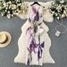 Women's Clothing Printed Dress Women's Summer Sleeveless Pleated Design Tight Waist Slim-fit Niche Extra-fairy Dress_ecoleips.com