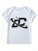 Women’s Cute Illustration Print T-Shirt, Casual Crew Neck Tee For Relaxed Spring & Summer Outfits_ecoleips.com