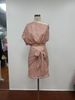 Women's Clothing Sequin Party Club Dress One Shoulder Pleated Toast Dress Fashion_ecoleips.com