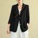 Women's Clothing Women's Cotton Linen Jacket Loose Fit Versatile Long Sleeve Casual Elegant Spring Summer Sun Protection Clothing_ecoleips.com