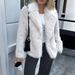 Elegant Women's Trench Coat - Premium Polyester Fall/Winter Jacket With Timeless Silhouette, Classic Colors For Office & Evening Wear_ecoleips.com