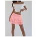 2026 European American French Style Lace Splicing Mini Skirt_ecoleips.com