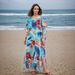 Human Cotton Watermark-Integrated Printing Beach Resort Loose Sunscreen Vest_ecoleips.com