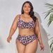 Verve Two-Piece Swimsuit For Women 2025 New Sexy Bikini With Chest Pads, Wireless Triangle Swimwear_ecoleips.com
