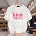 New Cotton Fashion Sense Printing Short-sleeved T-shirt Unisex Men Summer Tide Loose Hundred Tops_ecoleips.com