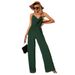 Voya 2026 Summer Women's Fashion New European And American Simple Style Solid Color High Waist Slimming High-waisted Slimming Style Jumpsuit
_ecoleips.com