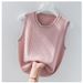 Women’s Clothing Ice Silk Camisole Vest For Women, White Bottoming Shirt, Loose Bright Silk, Fashionable Design Top For Summer_ecoleips.com