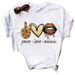 Independent Brand Simple Casual Colorful Lips Women's Plus Size T-shirt For Summer_ecoleips.com