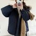 Women's Premium 90% Down Parka With Real Raccoon Fur Hood - Mid-Length Winter Coat For Petite To Plus Size, Heavy Warmth Workwear Style_ecoleips.com