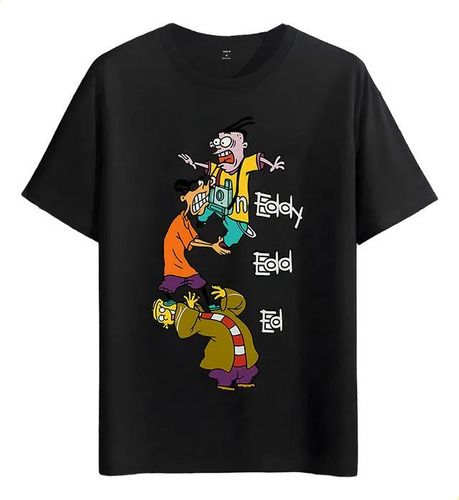 Women's T-Shirts Tshirt Muscle Freaks Ed Edd N Eddy Cartoon Style T-shirt_ecoleips.com