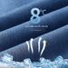 Plus Size Tencel Jeans For Women Summer Loose High Waist Washed Draped Thin Casual Wide Leg Straight Pants_ecoleips.com