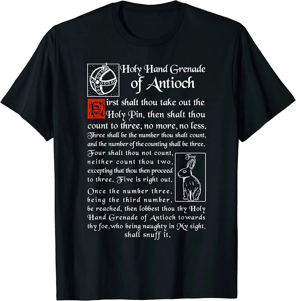 Women's T-Shirts NEW LIMITED The Holy Hand Grenade Of Antioch Weapon Gift T-Shirt - MADE IN USA_ecoleips.com