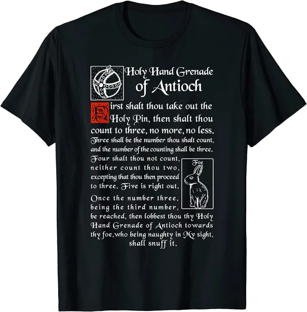 Women's T-Shirts NEW LIMITED The Holy Hand Grenade Of Antioch Weapon Gift T-Shirt - MADE IN USA_ecoleips.com