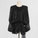 Sweet Fresh Women Tulle Dress Puff Short Sleeve Ruffled Hem Pleated Design Mini Dress For Women Casual Daily Wear_ecoleips.com