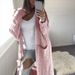 Women's Long Cardigan Sweater With Double Pockets, Chunky Knit Cable Open Front Coat, Soft Cotton Acrylic Blend, Oversized V-Neck Casual_ecoleips.com