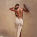 Women's Clothing Special Hot Selling Double Sided High Slit Beach Vacation Suspender Skirt Beautiful Back Knitted Dress_ecoleips.com