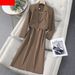 Women’s Clothing Brown Short Suit Jacket Women's Spring And Autumn New High End Vest Skirt Suit Skirt_ecoleips.com