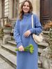 Women's Long Knitted Hoodie Dress - Slim Fit Tunic For Fall Winter, Casual Stretch Maxi Dress With Front Pockets_ecoleips.com
