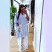 Women's plus Size V-Neck Striped Dress Long Sleeve Lace Trim Maxi Elegant Spring Fashion Essential 2026_ecoleips.com